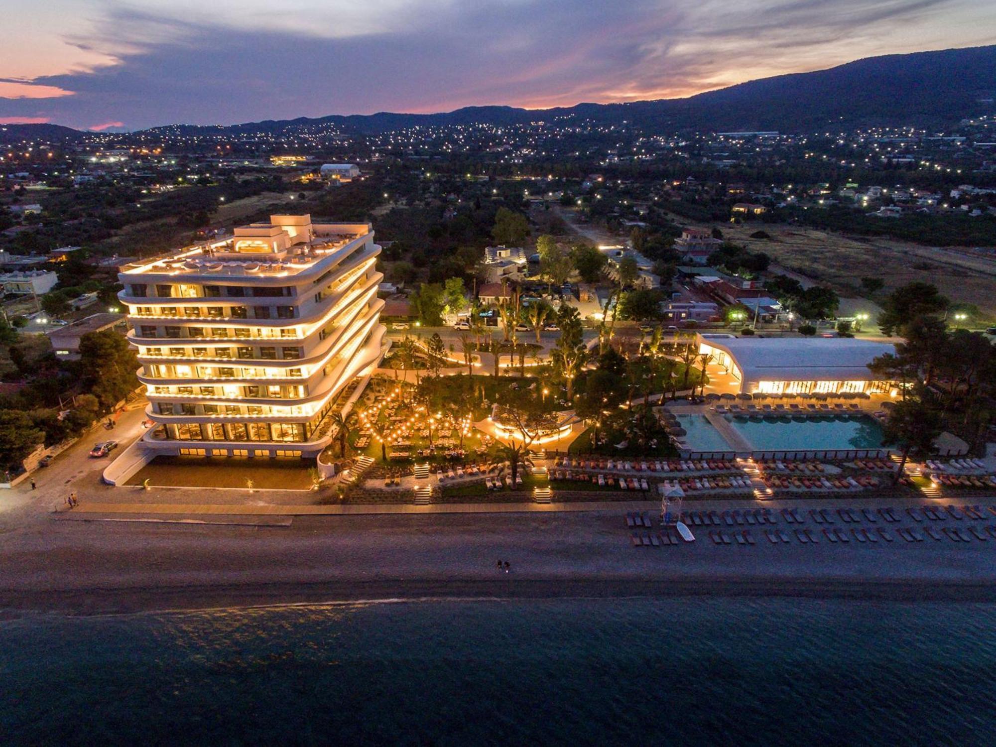 Isla Brown Corinthia Resort & Spa, Curio Collection By Hilton Agioi Theodoroi Exterior foto The Grand Resort